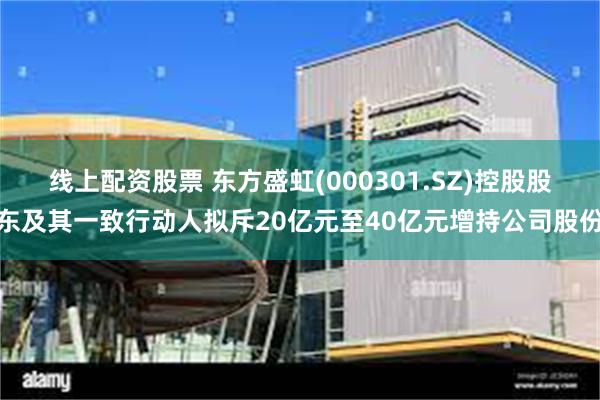 线上配资股票 东方盛虹(000301.SZ)控股股东及其一致行动人拟斥20亿元至40亿元增持公司股份