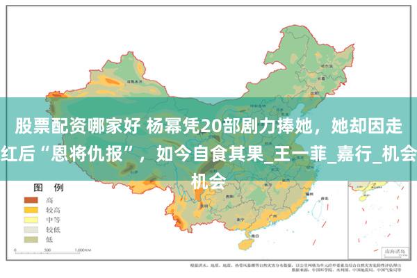 股票配资哪家好 杨幂凭20部剧力捧她，她却因走红后“恩将仇报”，如今自食其果_王一菲_嘉行_机会