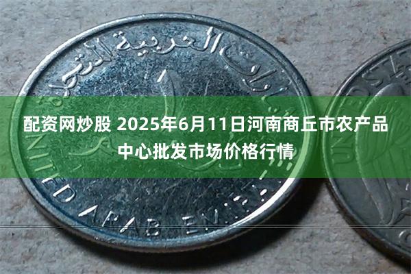 配资网炒股 2025年6月11日河南商丘市农产品中心批发市场价格行情