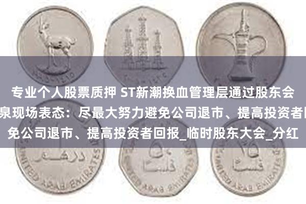 专业个人股票质押 ST新潮换血管理层通过股东会决议，伊泰B董事长张晶泉现场表态：尽最大努力避免公司退市、提高投资者回报_临时股东大会_分红